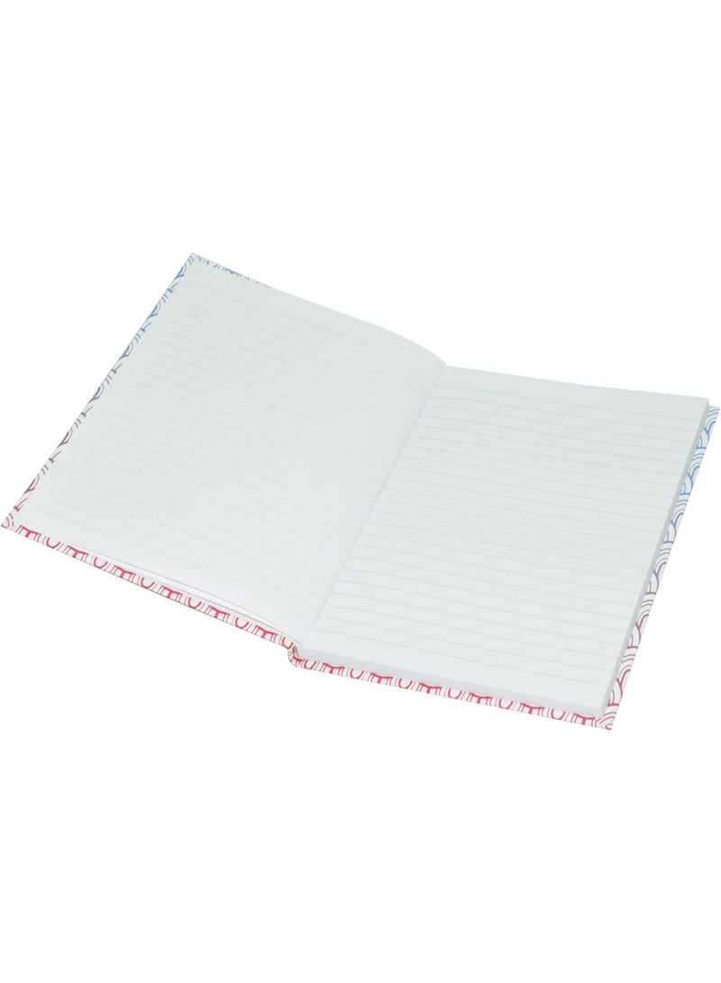 FIS 5-Piece Light Hard Cover Notebook, Single Ruled, (100 Sheets), A5 Size - LINBA51610 - Image 3